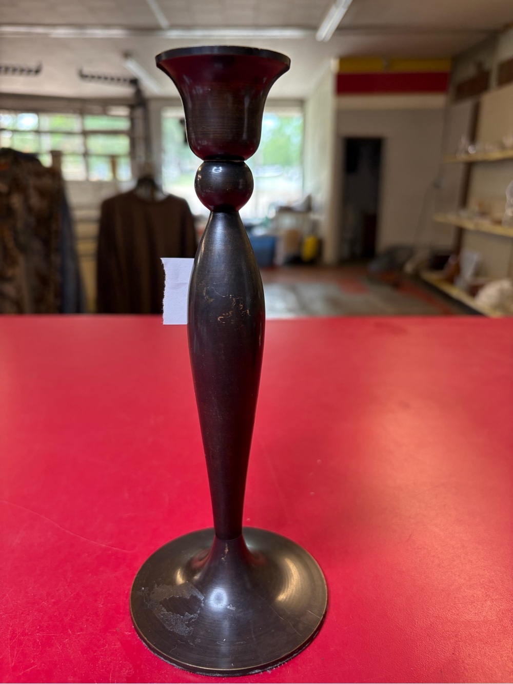 Black Metal Candlestick Holder - Home Accents